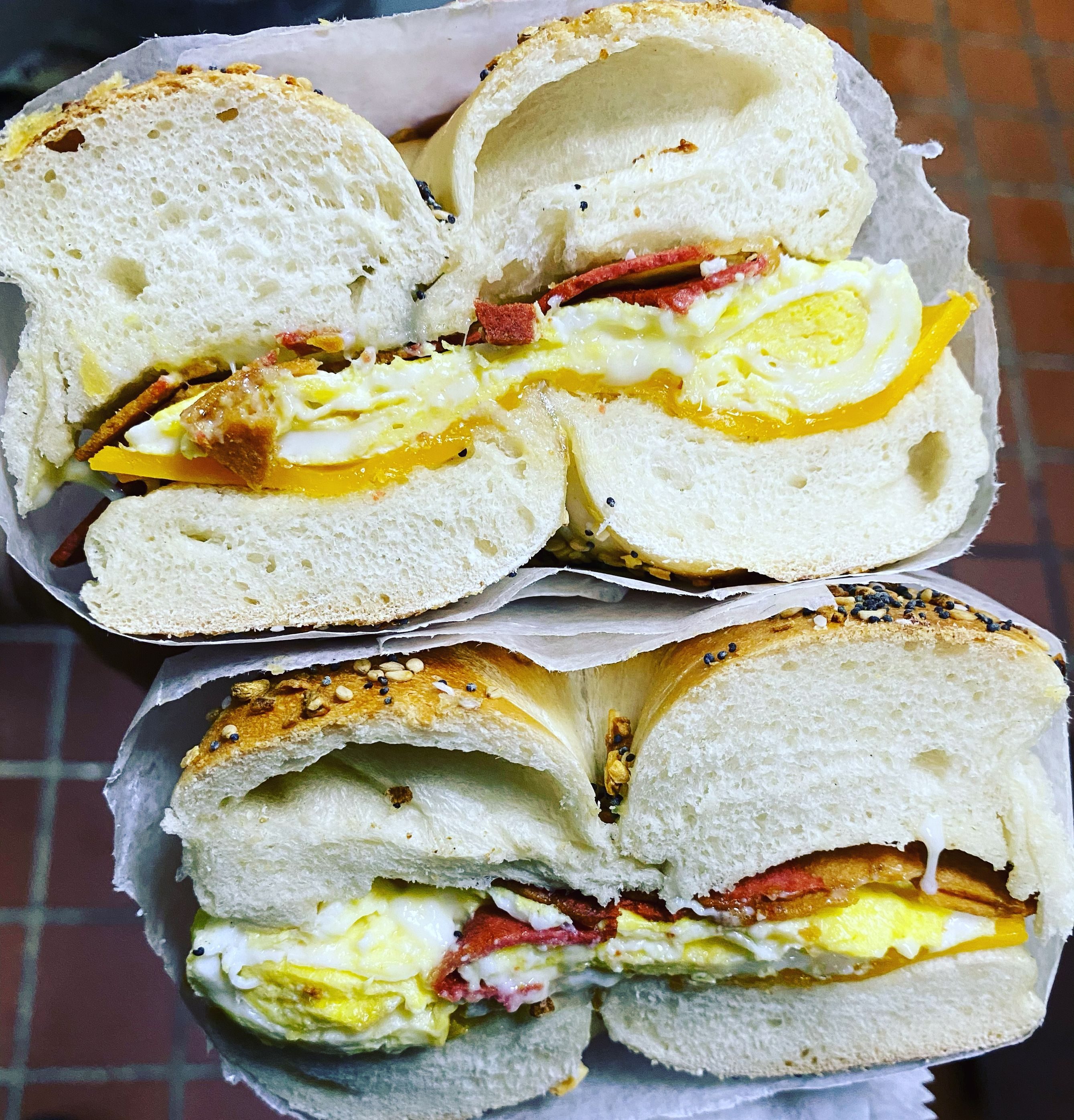 Impossible Egg Sandwich.