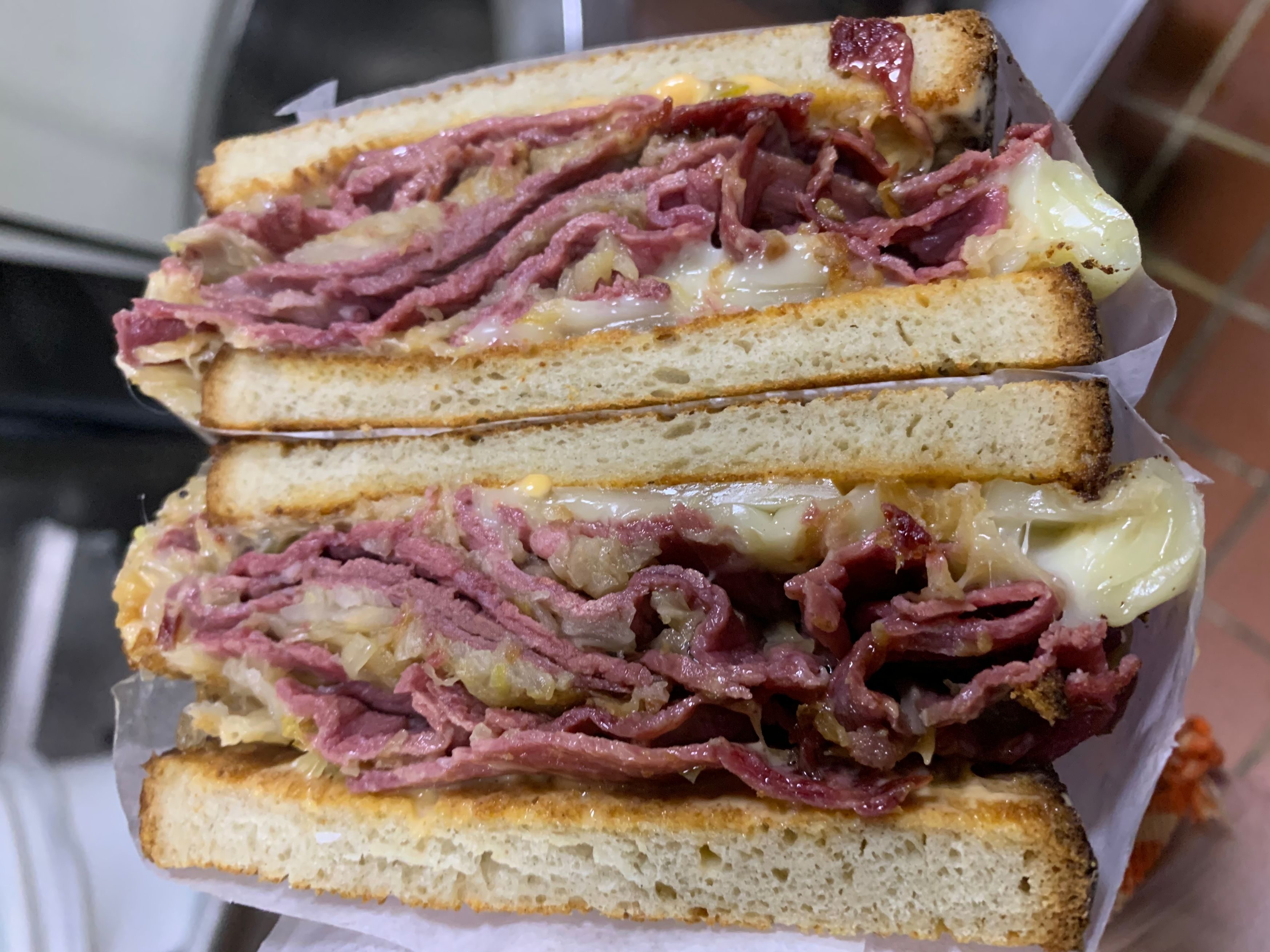 Reuben Sandwich.