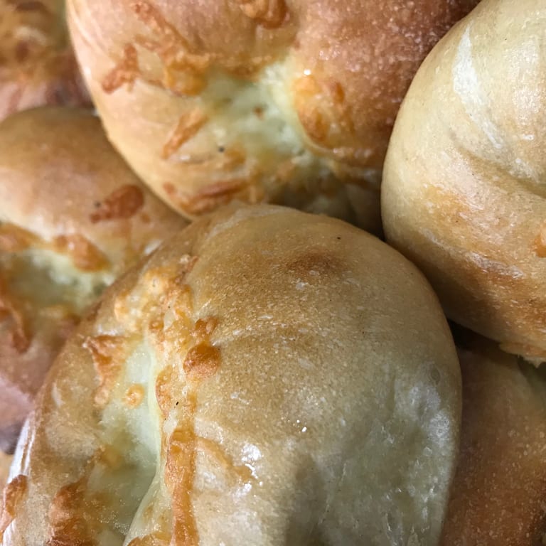 Taste Our Asiago Bagel