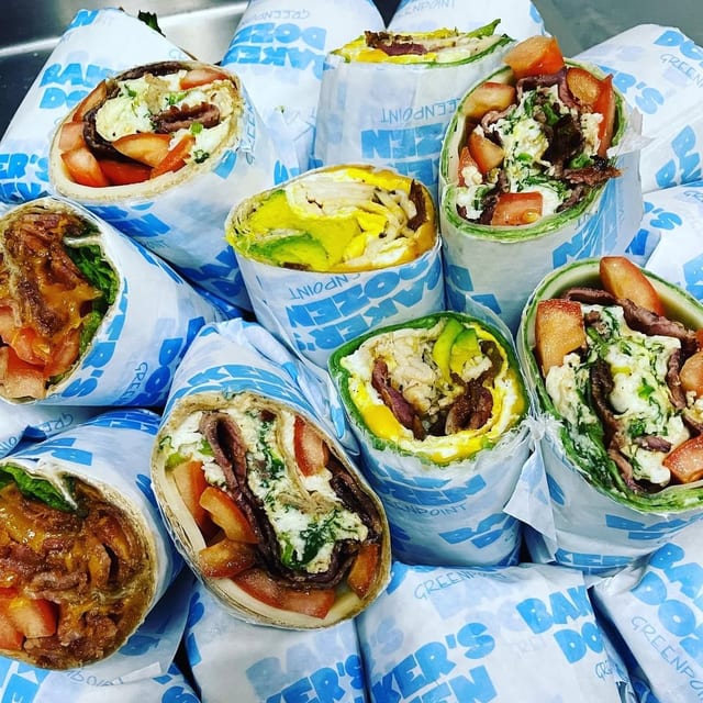 Bakers Breakfast Wrap Platter.