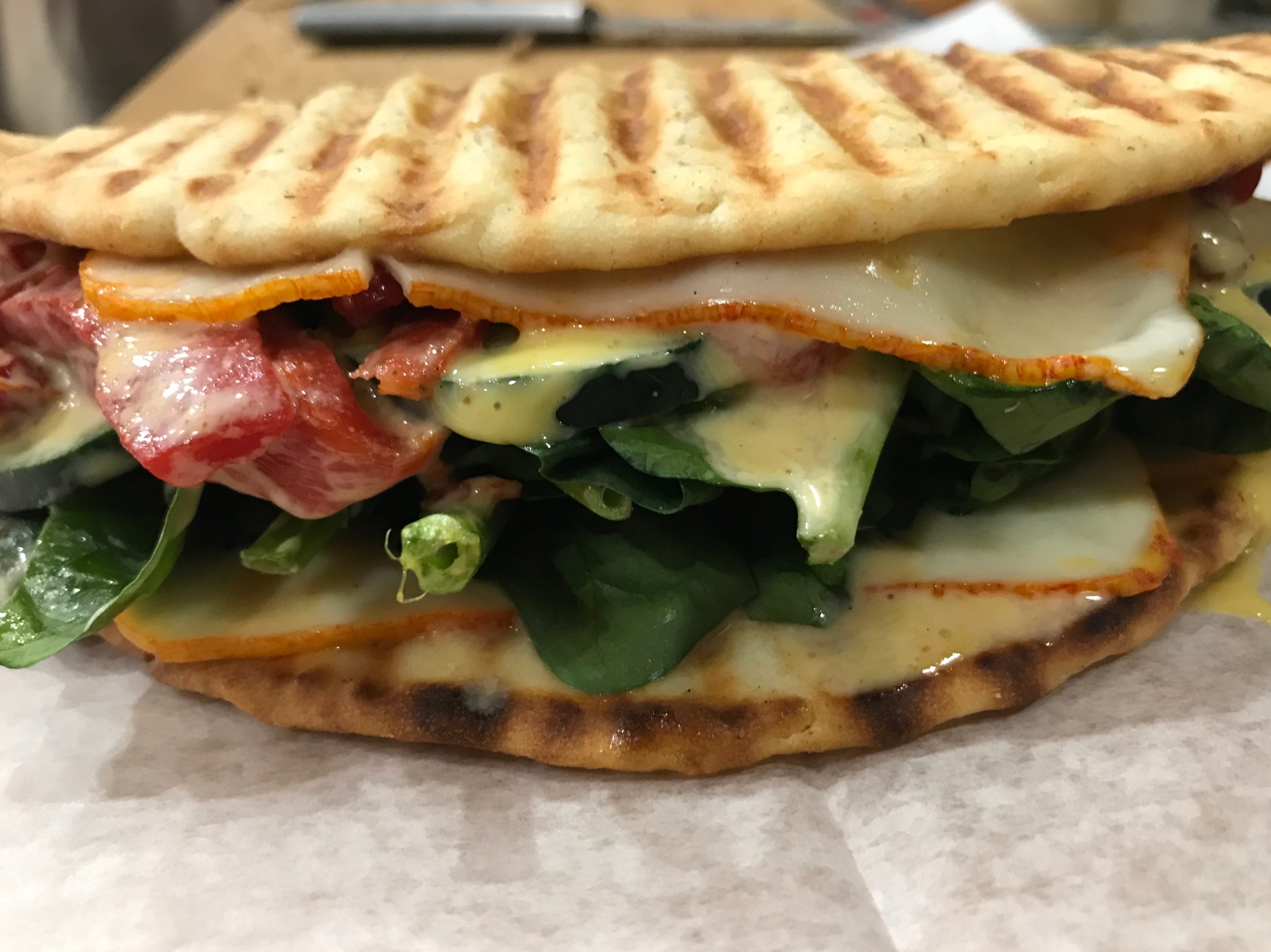 Veggie Panini.