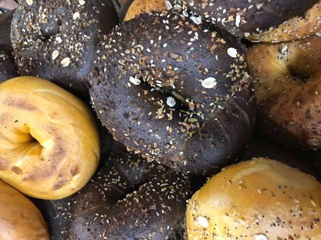 Pumpernickel Bagel.
