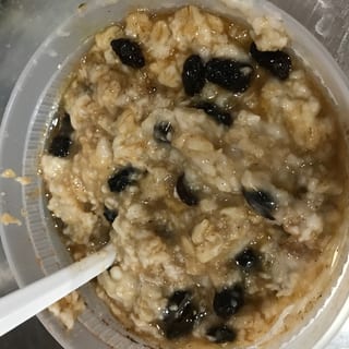 Bowl of Hot Oatmeal