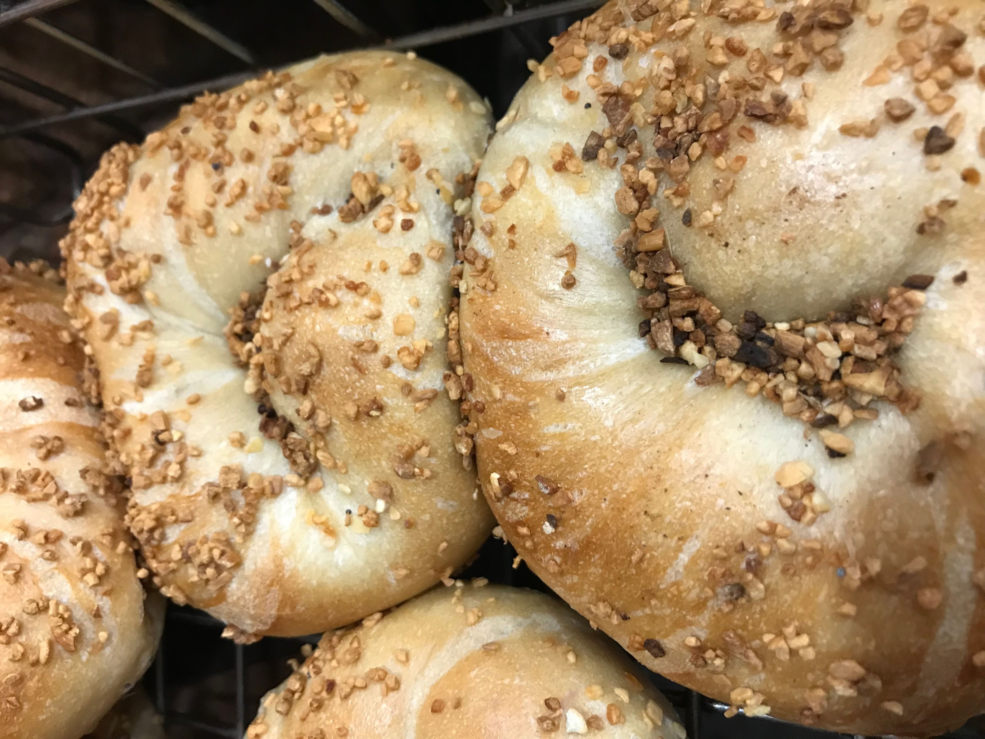 Garlic Bagel.